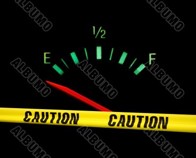 gas gauge warning