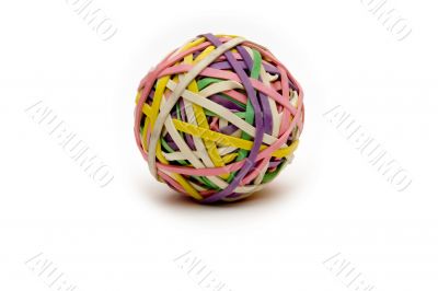 rubberband ball
