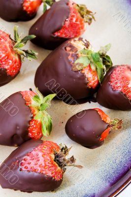 chocolate strawberries