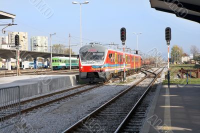 railway station