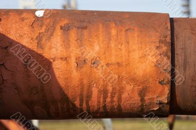 rusty pipe