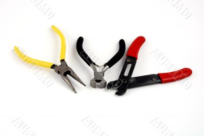 Pliers and wire cutters