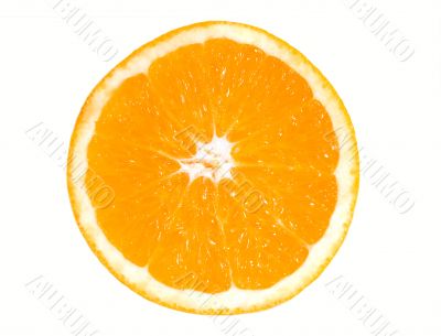 Half of orange