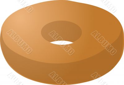 Plain donut