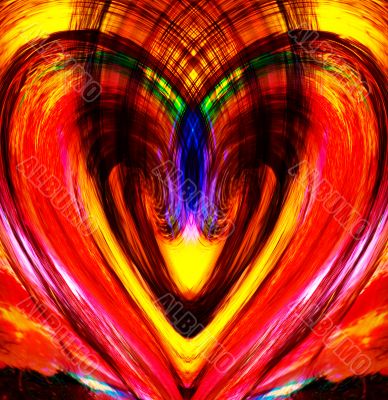 abstract heart