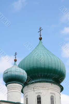 Cupolas of Orthodox church