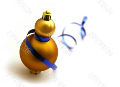 Snowmanball on white