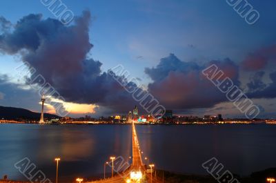 Macau city view