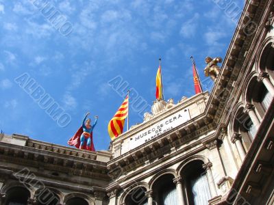 Barcelona. A wax museum