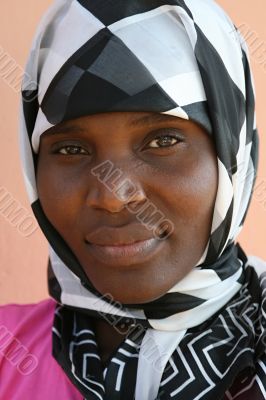 african muslim woman