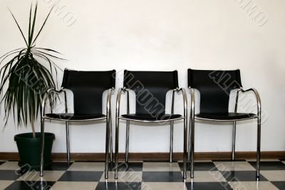 Chairs waiting room