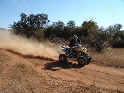 quad motorcycle racing