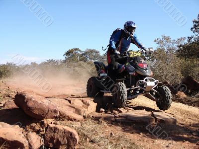 quad motorcycle racing