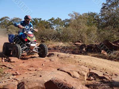 quad motorcycle racing