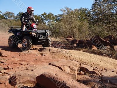 quad motorcycle racing