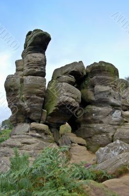 Rock Formations at Brimham Rocks