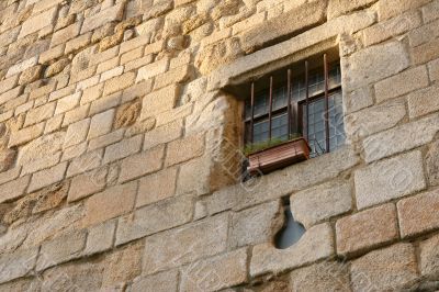 Barred window Barred window