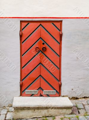 Red door