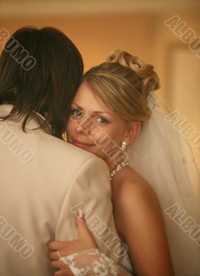 Newly-married couple