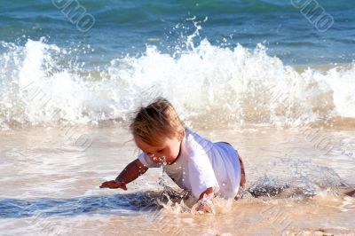 On the beach On the beach