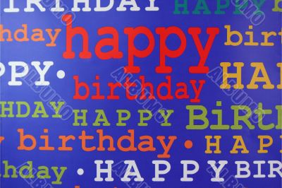 Happy Birthday Gift Bag Happy Birthday Gift Bag