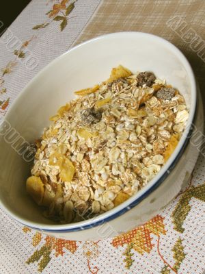 Bowl of granola