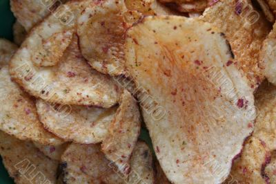 Seasoned potato chips Seasoned potato chips