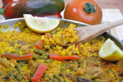 Spanish paella