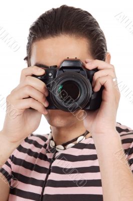 young photographer