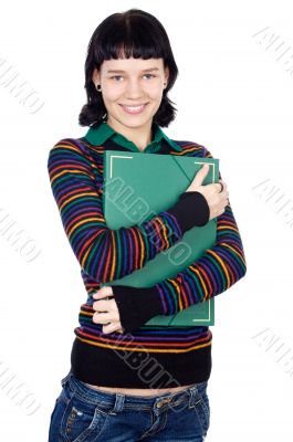 attractive girl student