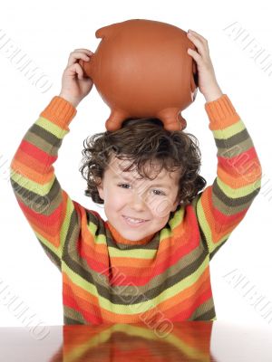 boy with the full head of savings