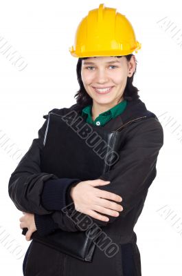 Attractive young engineer