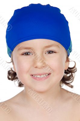adorable boy with swimmer adorable boy with swimmer