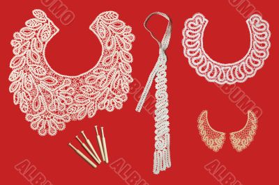 embroidery of the products