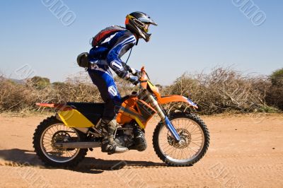 Bike desert race