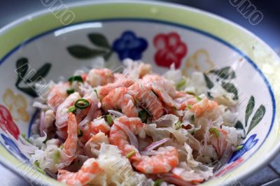 Shrimp salad