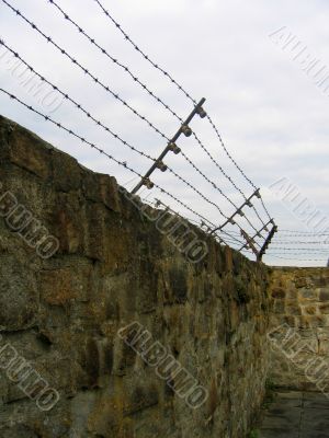 Concentration Camp - barbed wire