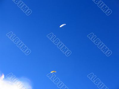 Paragliding in the Mountains