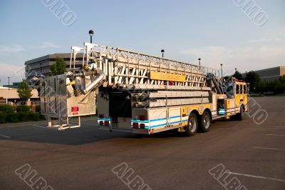 Ladder Truck back