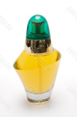 Perfume Bottle w/ Green Cap