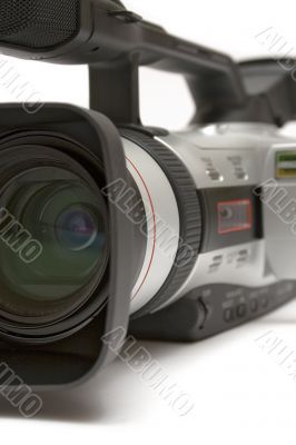 Digital Video Camera - Detail Front-Side View