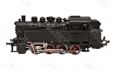 Steam Engine Model w/ Path - Side View
