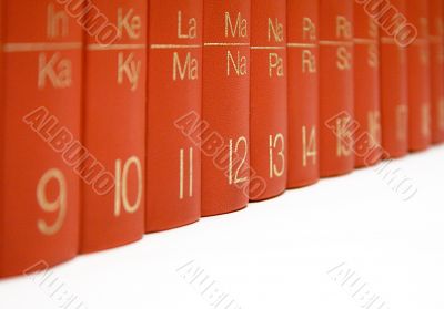 Row of Red Books