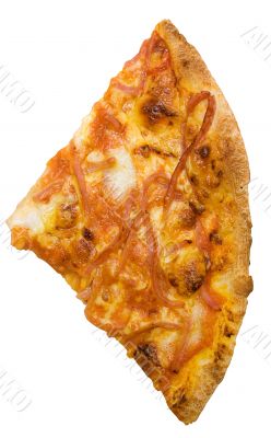 Slice of Ham Pizza w/ Path