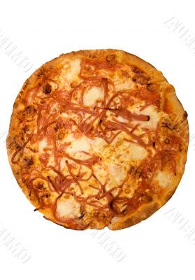 Pizza w/ Ham and Cheese - Path Included