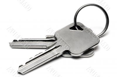Two Apartment Keys w/ Ring