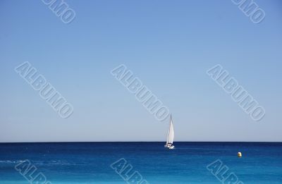 Yacht on the Med