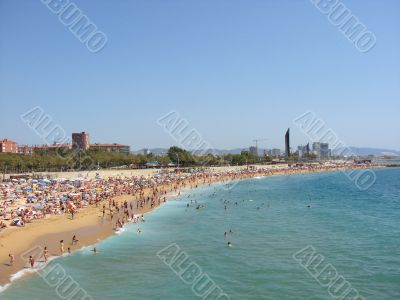 Beach of Barcelona