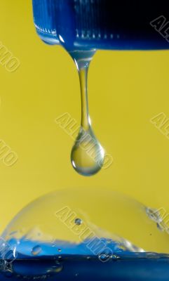 Contact of pure drop and bubble