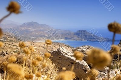 Coastline in Crete